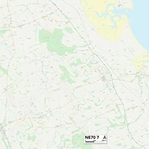 Northumberland NE70 7 Map