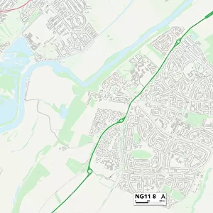 Nottingham NG11 8 Map