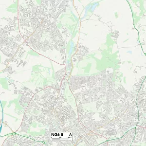 Nottingham NG6 8 Map