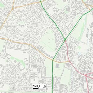 Nottingham NG8 5 Map