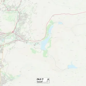 Oldham OL3 7 Map