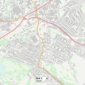 Oldham OL4 1 Map