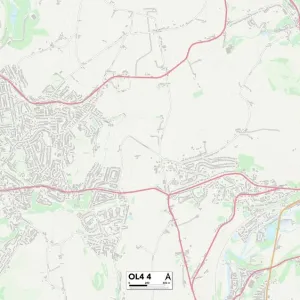 Oldham OL4 4 Map