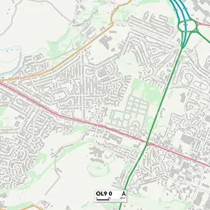 Oldham OL9 0 Map