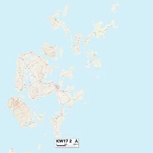 Orkney Islands KW17 2 Map