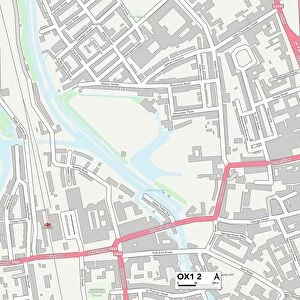 Oxford OX1 2 Map
