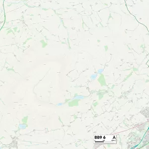 Pendle BB9 6 Map