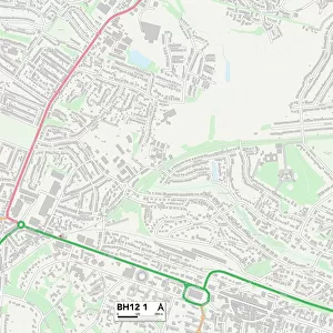 Poole BH12 1 Map