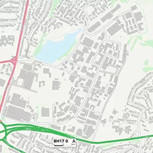 Poole BH17 0 Map