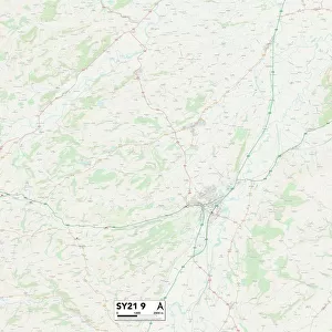 Powys SY21 9 Map