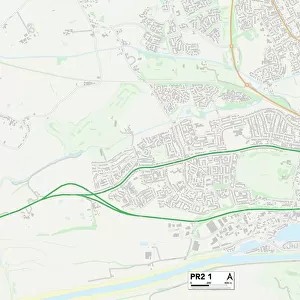 Preston PR2 1 Map