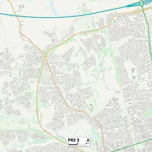 Preston PR2 3 Map
