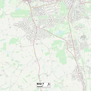 Reigate and Banstead RH2 7 Map