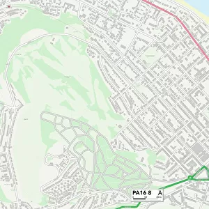 Renfrewshire PA16 8 Map