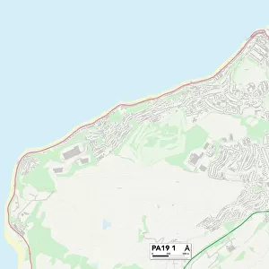 Renfrewshire PA19 1 Map