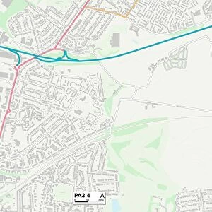 Renfrewshire PA3 4 Map
