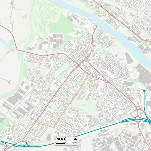 Renfrewshire PA4 8 Map