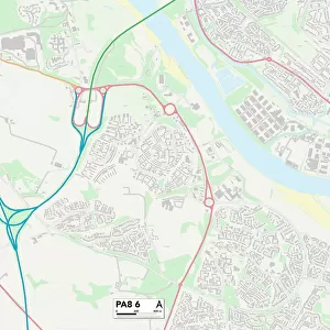 Renfrewshire PA8 6 Map