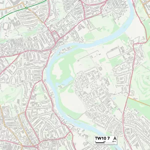 Richmond upon Thames TW10 7 Map