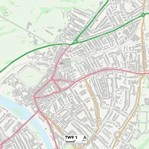 Richmond upon Thames TW9 1 Map