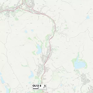 Rochdale OL12 8 Map
