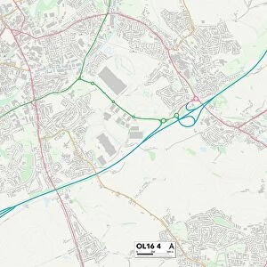 Rochdale OL16 4 Map
