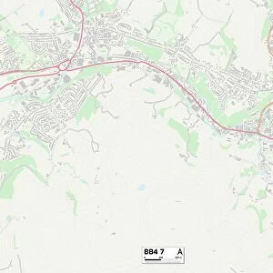 Rossendale BB4 7 Map