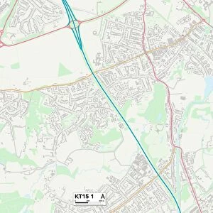 Runnymede KT15 1 Map