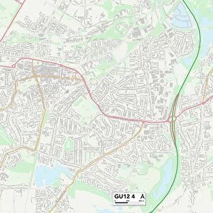 Rushmoor GU12 4 Map