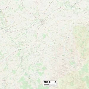 Scottish Borders TD5 8 Map