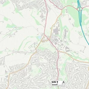 Sheffield S35 9 Map