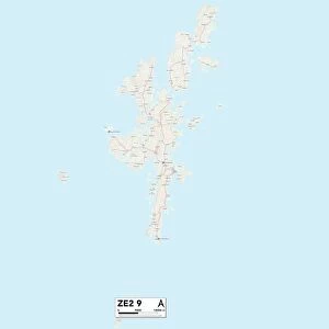 Shetland ZE2 9 Map