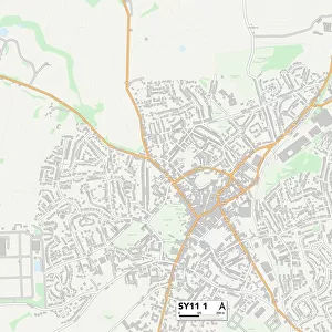 Shropshire SY11 1 Map