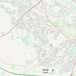 Shropshire SY3 9 Map