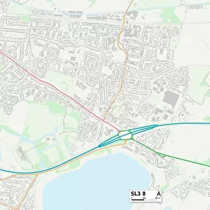 Slough SL3 8 Map