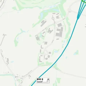 Solihull B90 8 Map