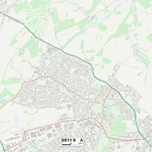 South Derbyshire DE11 0 Map