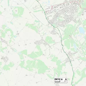 South Derbyshire DE12 6 Map