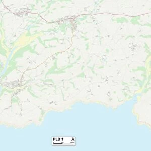 South Hams PL8 1 Map
