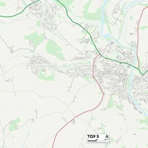 South Hams TQ9 5 Map