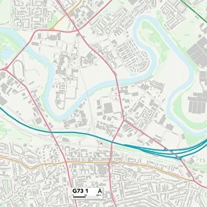 South Lanarkshire G73 1 Map
