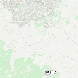 South Lanarkshire G75 0 Map