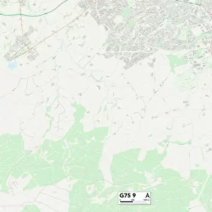 South Lanarkshire G75 9 Map
