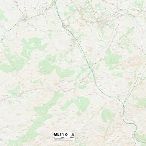 South Lanarkshire ML11 0 Map