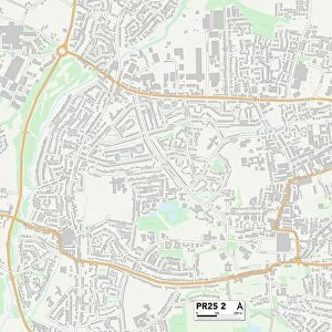 South Ribble PR25 2 Map