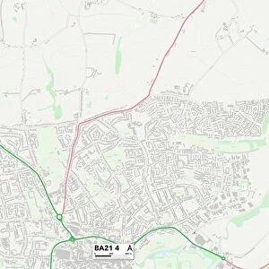 South Somerset BA21 4 Map