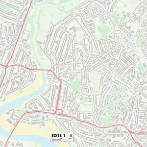 Southampton SO18 1 Map