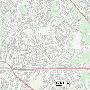 Southampton SO18 5 Map