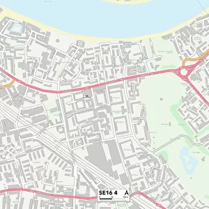 Southwark SE16 4 Map
