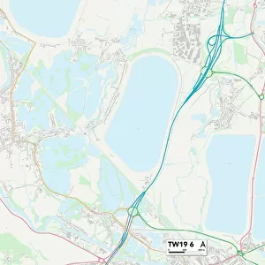 Spelthorne TW19 6 Map